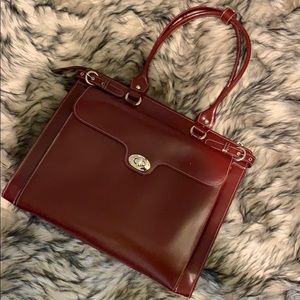 Large Authentic Leather Laptop Bag